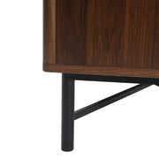 4 Door TV Cabinet, 2 Storage Spaces, Adjustable Shelves - R&R Furniture Gallery (Fountain Valley, CA)