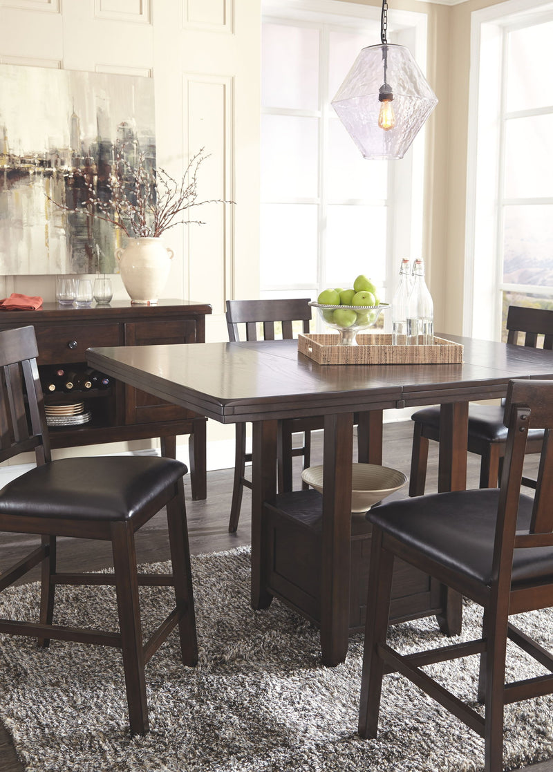 Haddigan - Dining Table With Side Chairs - R&R Furniture Gallery (Fountain Valley, CA)