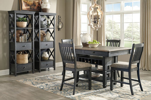 Tyler Creek - Counter Height Table Set - R&R Furniture Gallery (Fountain Valley, CA)