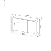 Vanilla - Buffet - Beige / Light Natural - R&R Furniture Gallery (Fountain Valley, CA)