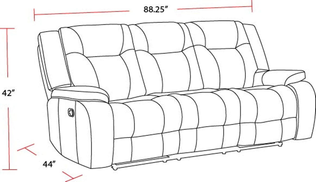 Blake - Manual Reclining Sofa Set
