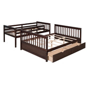 Bunk Bed With Ladders And 2 Storage Drawers - R&R Furniture Gallery (Fountain Valley, CA)