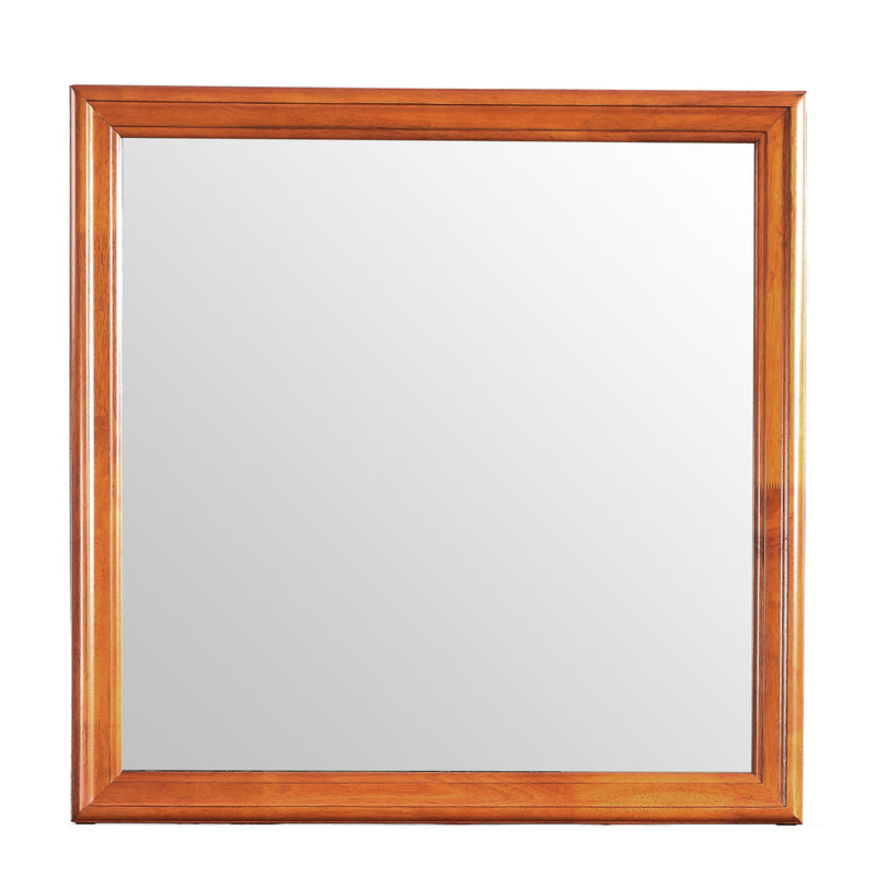 Glory Furniture traditional wall mirror with a classic frame, suitable for living rooms, bedrooms, or entryways.