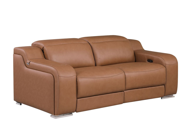 1116 - 6-Piece Modular Power Reclining Sofa, Loveseat & Chair Set In With 5 Power Recliners & Power Headrests