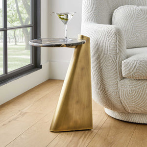 Strum - Marble Accent Table