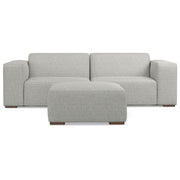 Rex - Handcrafted Sectional Sofa And Ottoman - R&R Furniture Gallery (Fountain Valley, CA)
