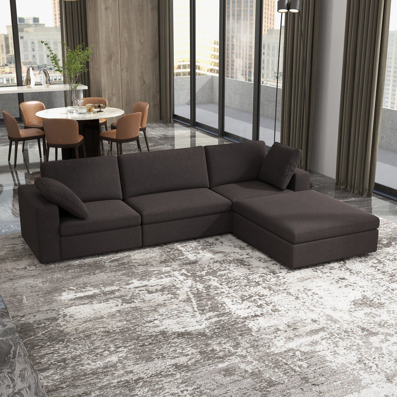 Cecilia - Modular Corner Sectional Modern Sofa - R&R Furniture Gallery (Fountain Valley, CA)