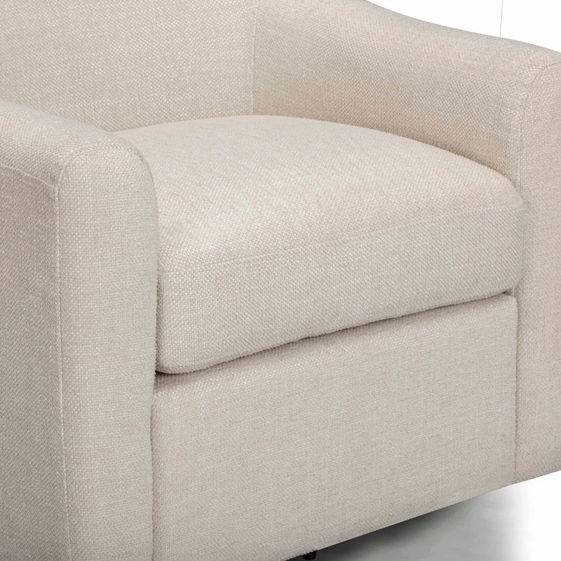 TOV Furniture Thao swivel chair with a modern design, featuring a cushioned seat and backrest in a sleek, stylish finish.