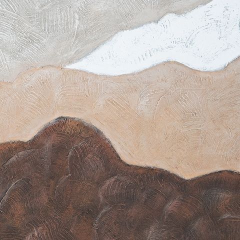 Fanthorne - Wall Art - Tan / Brown / White - R&R Furniture Gallery (Fountain Valley, CA)