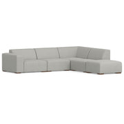 Rex - Handcrafted Sectional Sofa And Ottoman - R&R Furniture Gallery (Fountain Valley, CA)