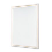 Palm Gate - Wall Mirror - Cloud White - R&R Furniture Gallery (Fountain Valley, CA)