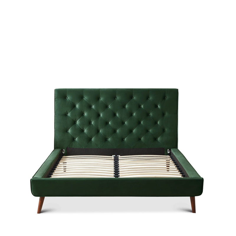 Dillon - Mid-Century Modern Platform Bed - R&R Furniture Gallery (Fountain Valley, CA)