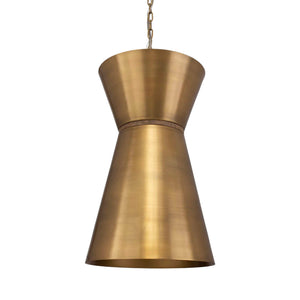 Crocker - 1 Light Mini Pendant - Brass