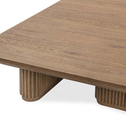 Vander - Solid Wood Square Coffee Table - R&R Furniture Gallery (Fountain Valley, CA)