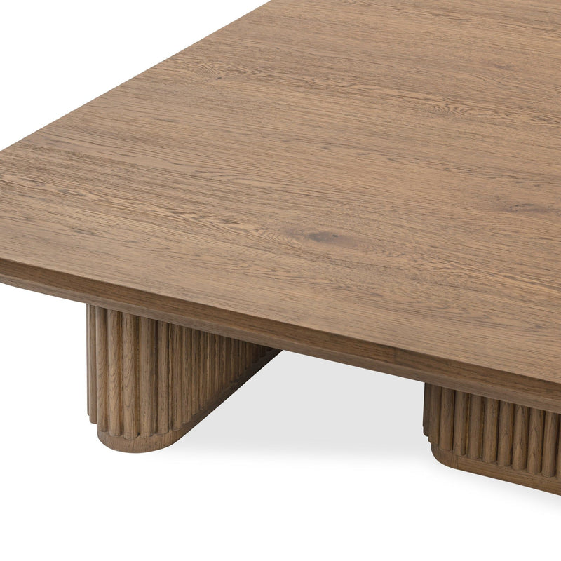 Vander - Solid Wood Square Coffee Table - R&R Furniture Gallery (Fountain Valley, CA)