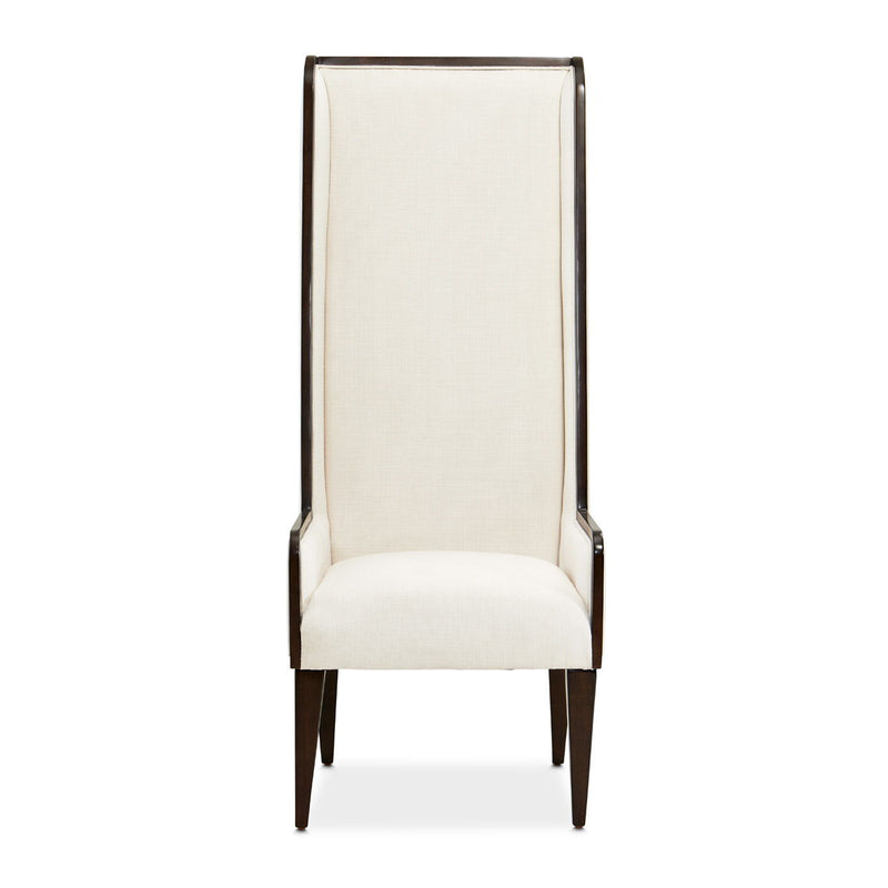 Belmont Place - Desk Chair - White / Dark Brown - R&R Furniture Gallery (Fountain Valley, CA)