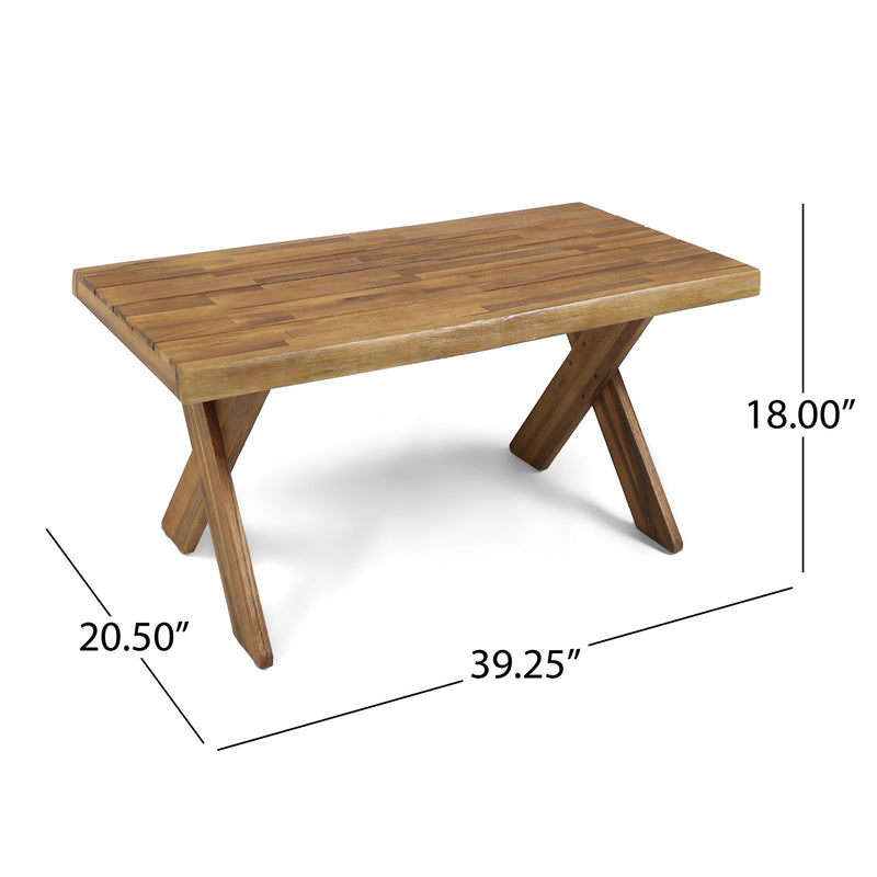 Eaglewood - Coffee Table - Teak - R&R Furniture Gallery (Fountain Valley, CA)