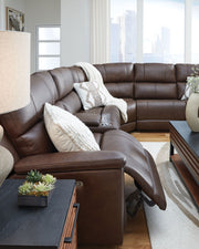Bleckley - Reclining Sectional - R&R Furniture Gallery (Fountain Valley, CA)