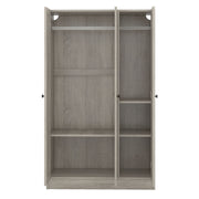 3 Door Shutter Wardrobe With Shelves - R&R Furniture Gallery (Fountain Valley, CA)