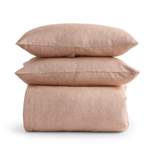 Jayson - Linen Cashmere 3 Piece Duvet Set - R&R Furniture Gallery (Fountain Valley, CA)