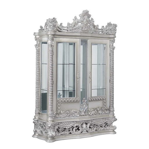 Valkyrie - Curio - Antique Platinum - R&R Furniture Gallery (Fountain Valley, CA)