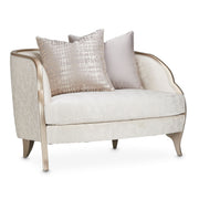 Malibu Crest - Chair And Half - Cloud White / Chardonnay - R&R Furniture Gallery (Fountain Valley, CA)
