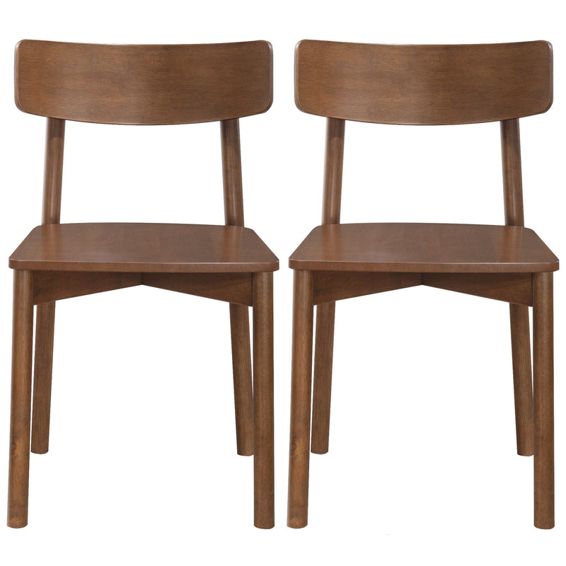 Dining Chair (Set of 2) - Brown - R&R Furniture Gallery (Fountain Valley, CA)
