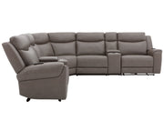 Momentum - Modular Power Reclining Sectional With Power Adjustable Headrests - R&R Furniture Gallery (Fountain Valley, CA)