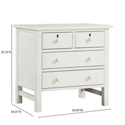 Georgina - 4 Drawer Storage Nightstand - R&R Furniture Gallery (Fountain Valley, CA)
