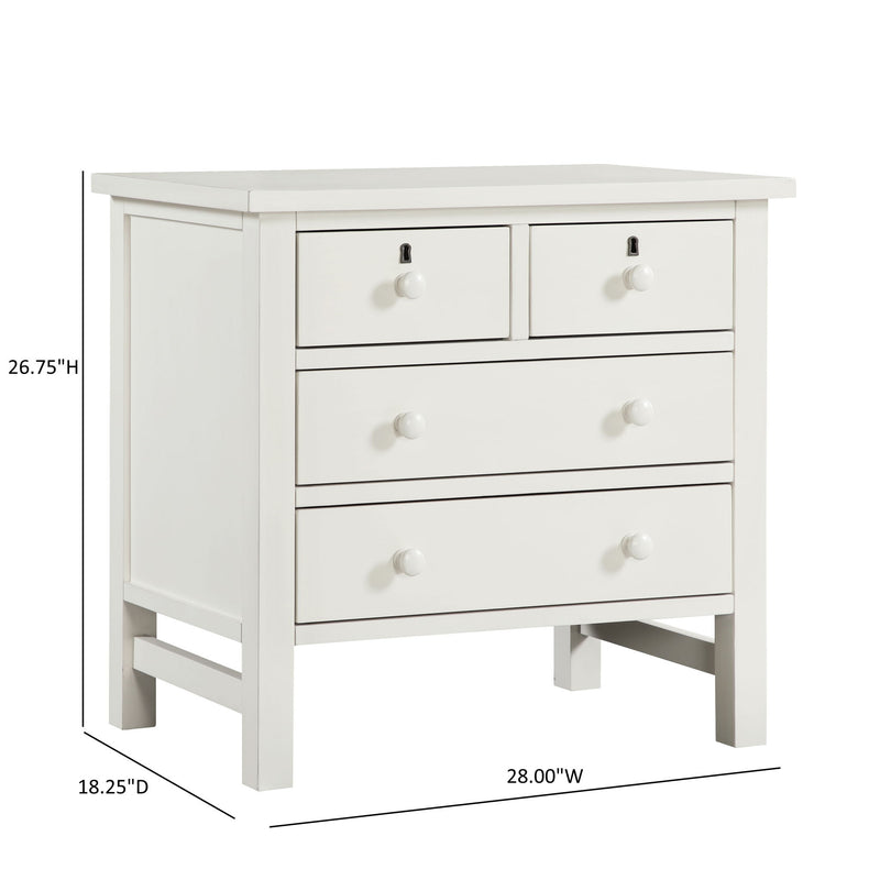 Georgina - 4 Drawer Storage Nightstand - R&R Furniture Gallery (Fountain Valley, CA)