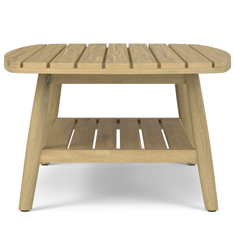 Bayshore - Outdoor Coffee Table - Light Teak - R&R Furniture Gallery (Fountain Valley, CA)