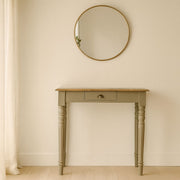 Hand Painted Writing Desk - Gray - R&R Furniture Gallery (Fountain Valley, CA)
