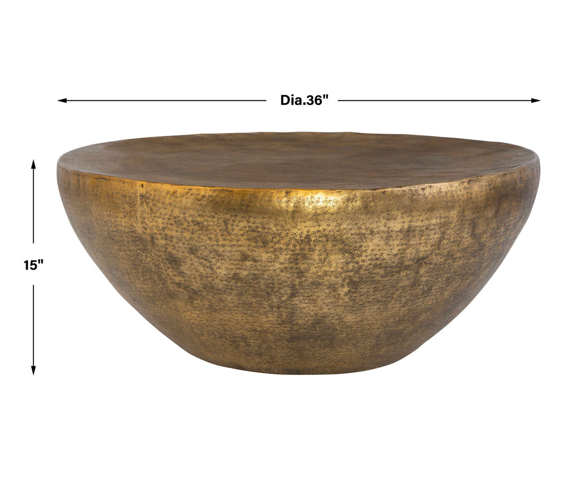 Gilded Dome - Coffee Table - Gold
