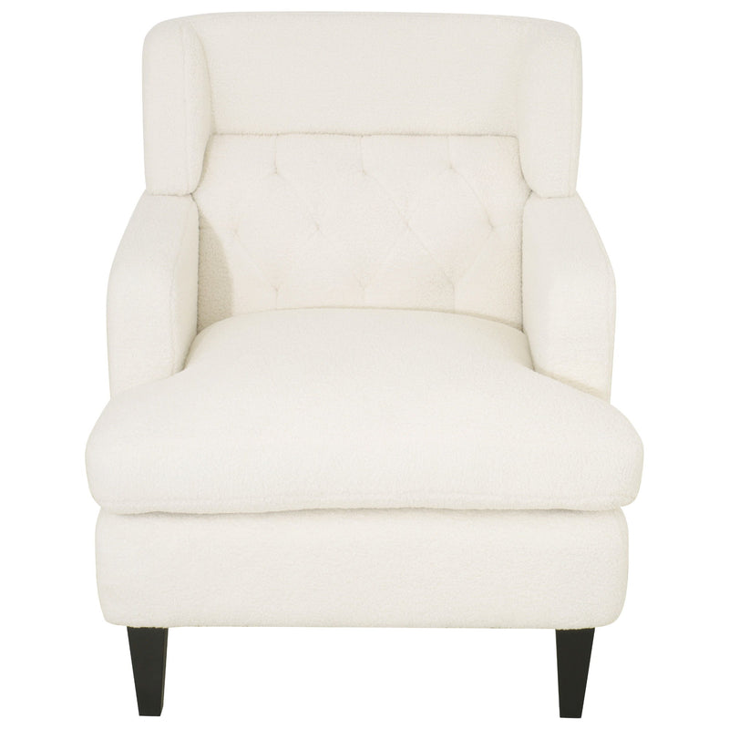 Upholstered Accent Chair Tufted Armchair For Living Room And Bedroom - R&R Furniture Gallery (Fountain Valley, CA)