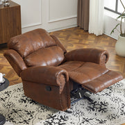 Wide Standard Manual Glider Recliner - R&R Furniture Gallery (Fountain Valley, CA)