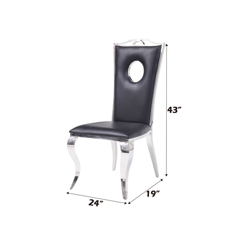 Cyrene - Glam - Side Chair - R&R Furniture Gallery (Fountain Valley, CA)