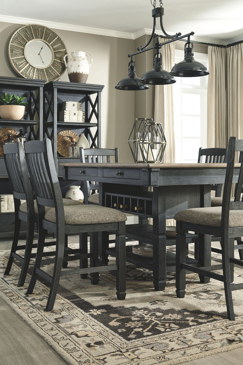 Tyler Creek - Counter Height Table Set - R&R Furniture Gallery (Fountain Valley, CA)