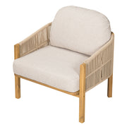 Grotta - Outdoor Wood Club Chair (Set of 2) - R&R Furniture Gallery (Fountain Valley, CA)