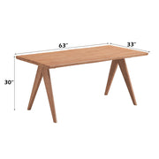 Velentina - Dining Table - Natural - R&R Furniture Gallery (Fountain Valley, CA)