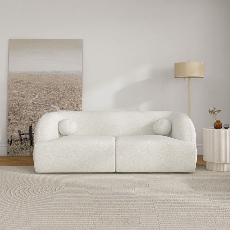Anna - French Boucle Sofa - R&R Furniture Gallery (Fountain Valley, CA)