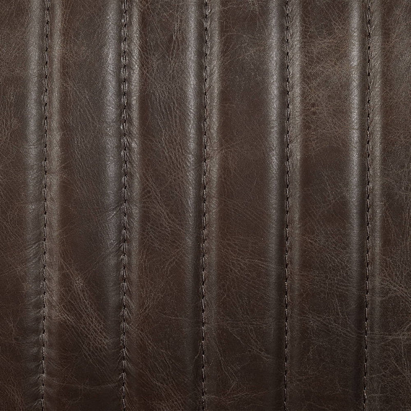 Brancaster - Loveseat - Antique Slate Top Grain Leather - R&R Furniture Gallery (Fountain Valley, CA)