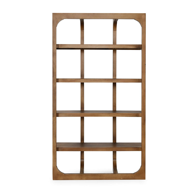 Gordon - Solid Wood Bookcase - Natural - R&R Furniture Gallery (Fountain Valley, CA)