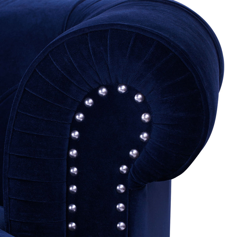 La Rosa - Victorian Chesterfield Tufted Sofa - R&R Furniture Gallery (Fountain Valley, CA)