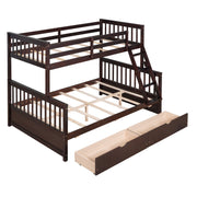 Bunk Bed With Ladders And 2 Storage Drawers - R&R Furniture Gallery (Fountain Valley, CA)