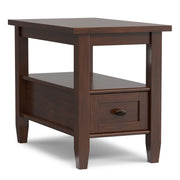 Warm Shaker - Narrow Side Table - Brown - R&R Furniture Gallery (Fountain Valley, CA)