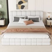 Upholstered Platform Bed With Headboard - R&R Furniture Gallery (Fountain Valley, CA)