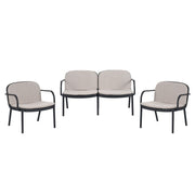 Luna - Outdoor Patio 3 Pieces Chat Set - R&R Furniture Gallery (Fountain Valley, CA)