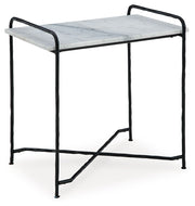 Ashber - Accent Table - White / Black - R&R Furniture Gallery (Fountain Valley, CA)