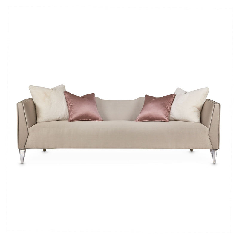 Linea - Sofa - Metallic / Silver Mist - R&R Furniture Gallery (Fountain Valley, CA)