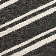 Classic Home Palma Stripe Rug with bold geometric pattern in neutral tones, perfect for modern living spaces.